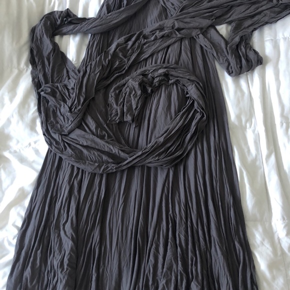 Lulu’s Dark Grey Maxi Bridesmaid multiple styles! - Picture 4 of 5